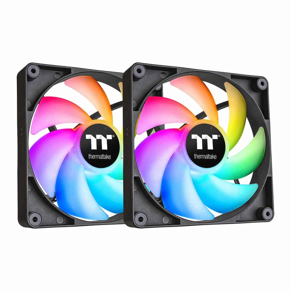 (image for) Thermaltake CT140 ARGB Sync 140mm Black Fan 2-Pack